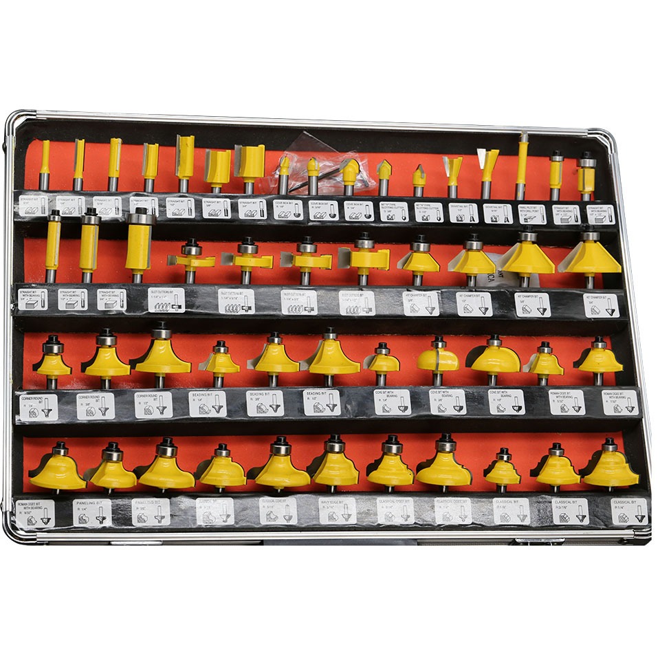 35pcs router bits set