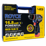 Royce 16.8V Brushless Cordless Drill RBLED-16.8V-10 | Fine Tech Machinery