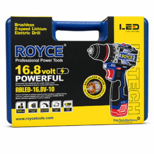 Royce 16.8V Brushless Cordless Drill RBLED-16.8V-10 | Fine Tech Machinery