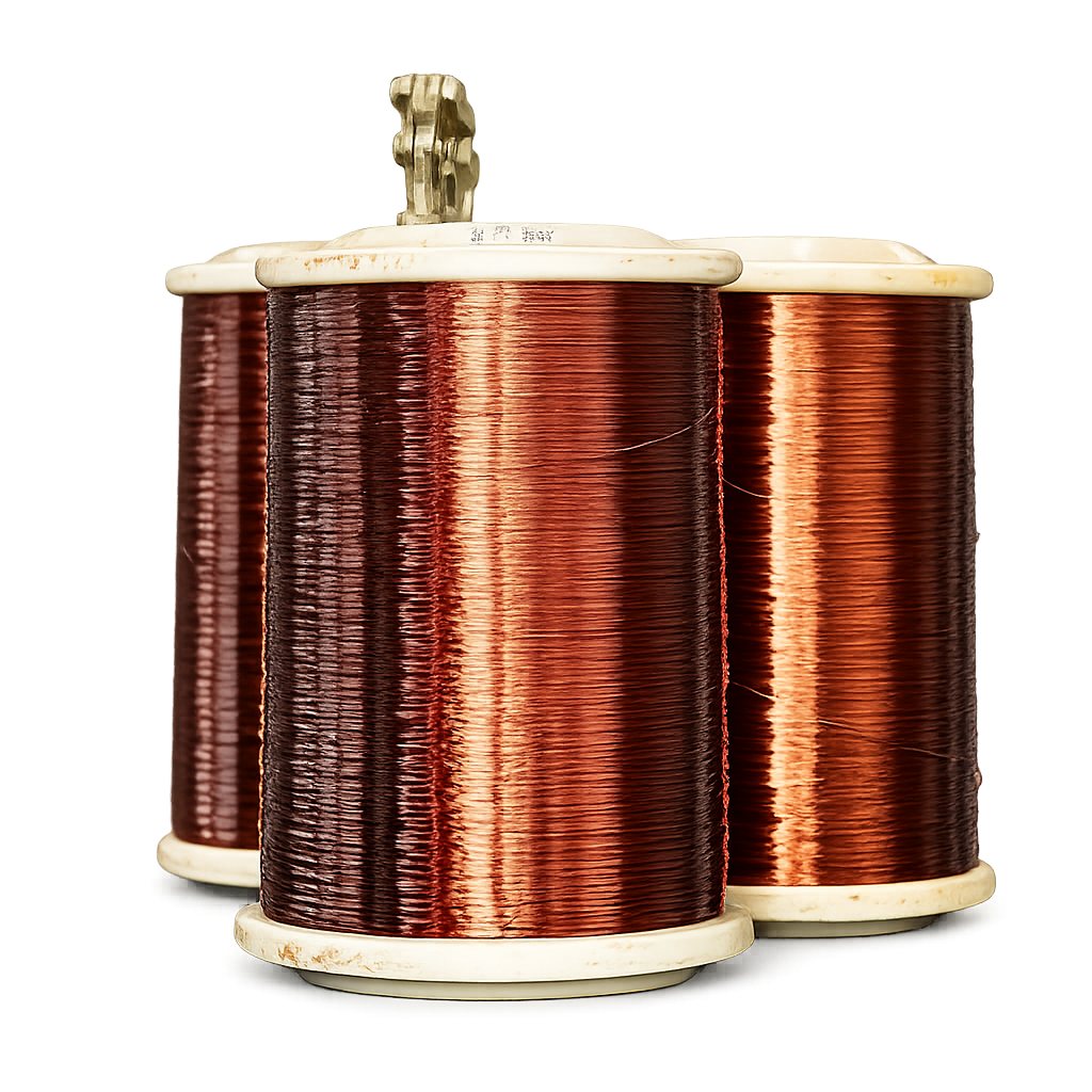 Enameled Copper Magnet Wire – High Conductivity Winding Wire for Motors, Transformers & Electrical Coils