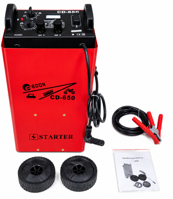 Edon CD-650 12V/24V Battery Charger & Engine Starter – Heavy Duty Battery Booster | Fine Tech Machinery Kenya