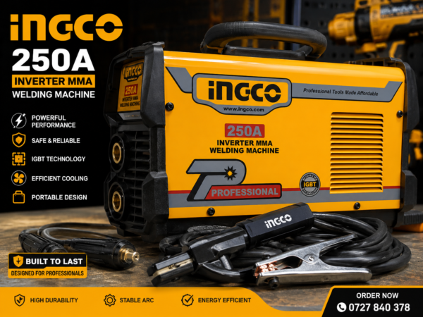 INGCO 250A Inverter MMA Welding Machine | Professional Arc Welder Kenya