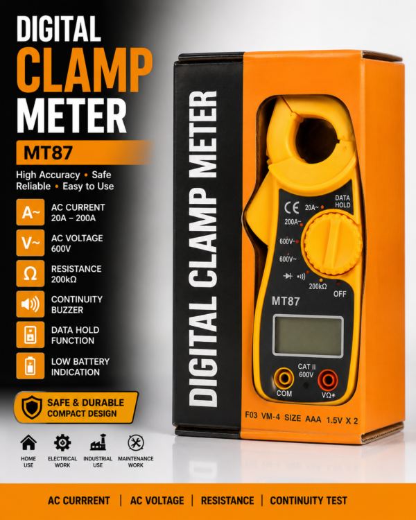 MT87 Digital Clamp Meter | AC Current & Voltage Tester KenyaMT87 Digital ClaMT87 Digital Clamp Meter | AC Current & Voltage Tester Kenyamp Meter | AC Current & Voltage Tester Kenya