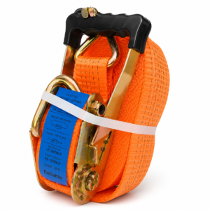 Secure your cargo with confidence using the Heavy Duty Ratchet Tie Down Strap. Manufactured from premium polyester webbing, this strap offers excellent strength, durability, and resistance to wear. The heavy-duty ratchet mechanism ensures maximum tension, while the double J hooks provide a secure attachment for trucks, trailers, pickups, and roof racks. Ideal for professional transport, logistics, construction, and everyday cargo securing.