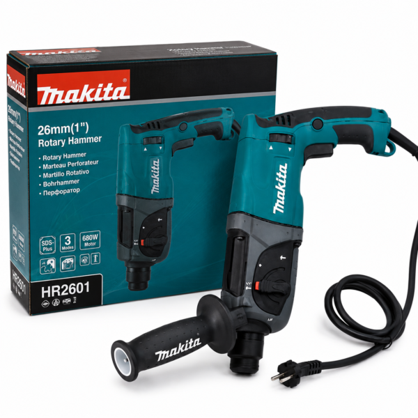 Makita Rotary Hammer Drill SDS-Plus | Heavy Duty Electric Demolition & Hammer Drill