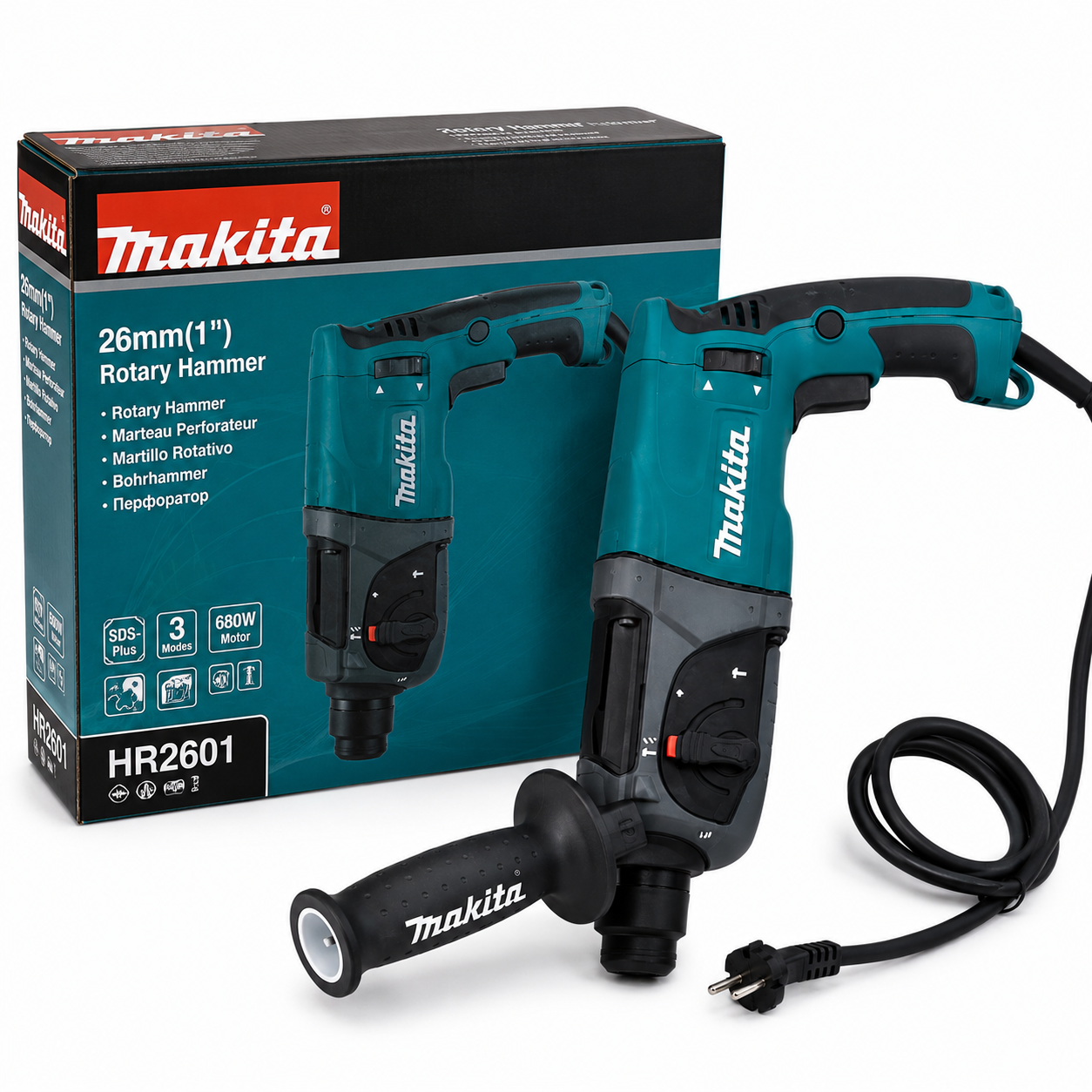 Makita Rotary Hammer Drill SDS-Plus | Heavy Duty Electric Demolition & Hammer Drill