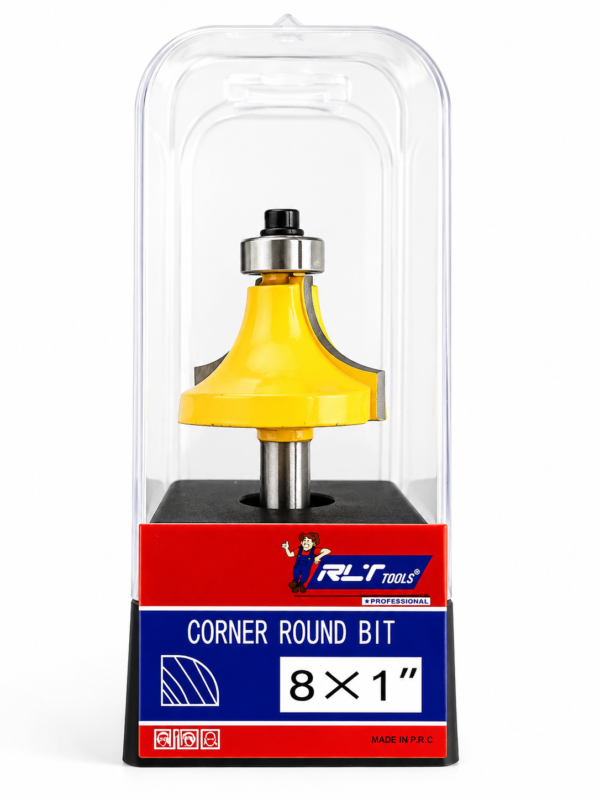 RLT Corner Round Router Bit 8 × 1″ | Professional Woodworking Router Bit