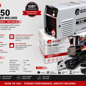 EDON TB-250 IGBT Inverter Welder 250A | Portable MMA Arc Welding Machine