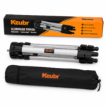 Kzubr Aluminum Survey Tripod | Heavy-Duty Adjustable Laser Level & Theodolite Stand