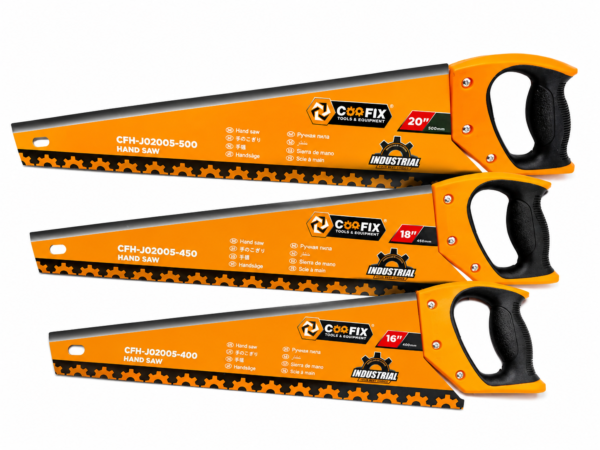 Coofix Industrial Hand Saw | 16", 18" & 20" Heavy-Duty Wood Cutting Saw