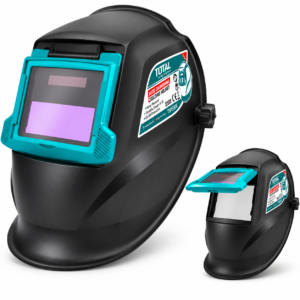 TOTAL Auto Darkening Welding Helmet | Solar Powered Welding Mask